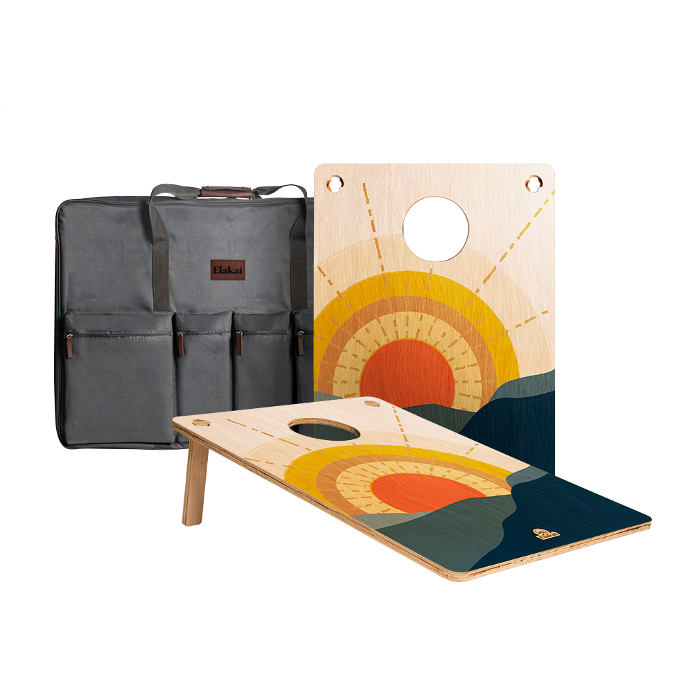 Elakai Sunrise 22"x31" Weekender Cornhole Boards - Set of 2