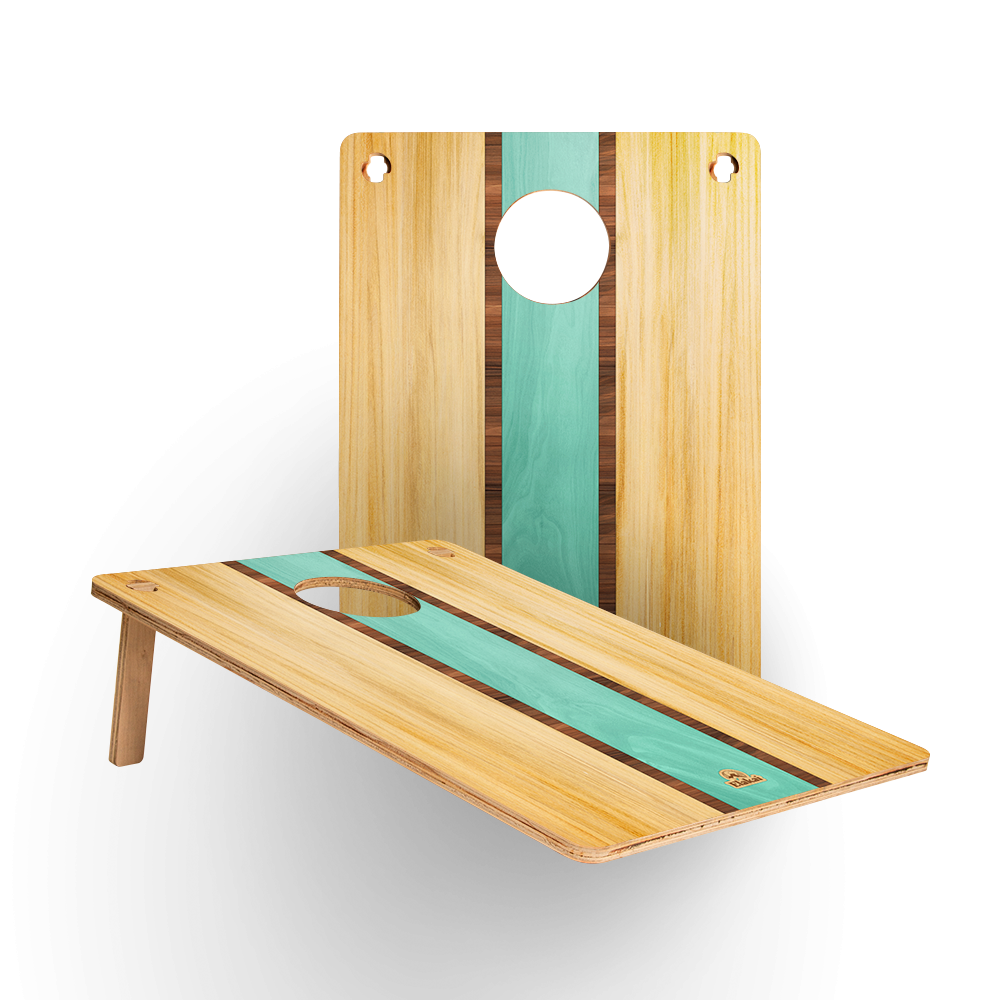 Elakai Retro Surf 22"x31" Weekender Cornhole Boards - Set of 2
