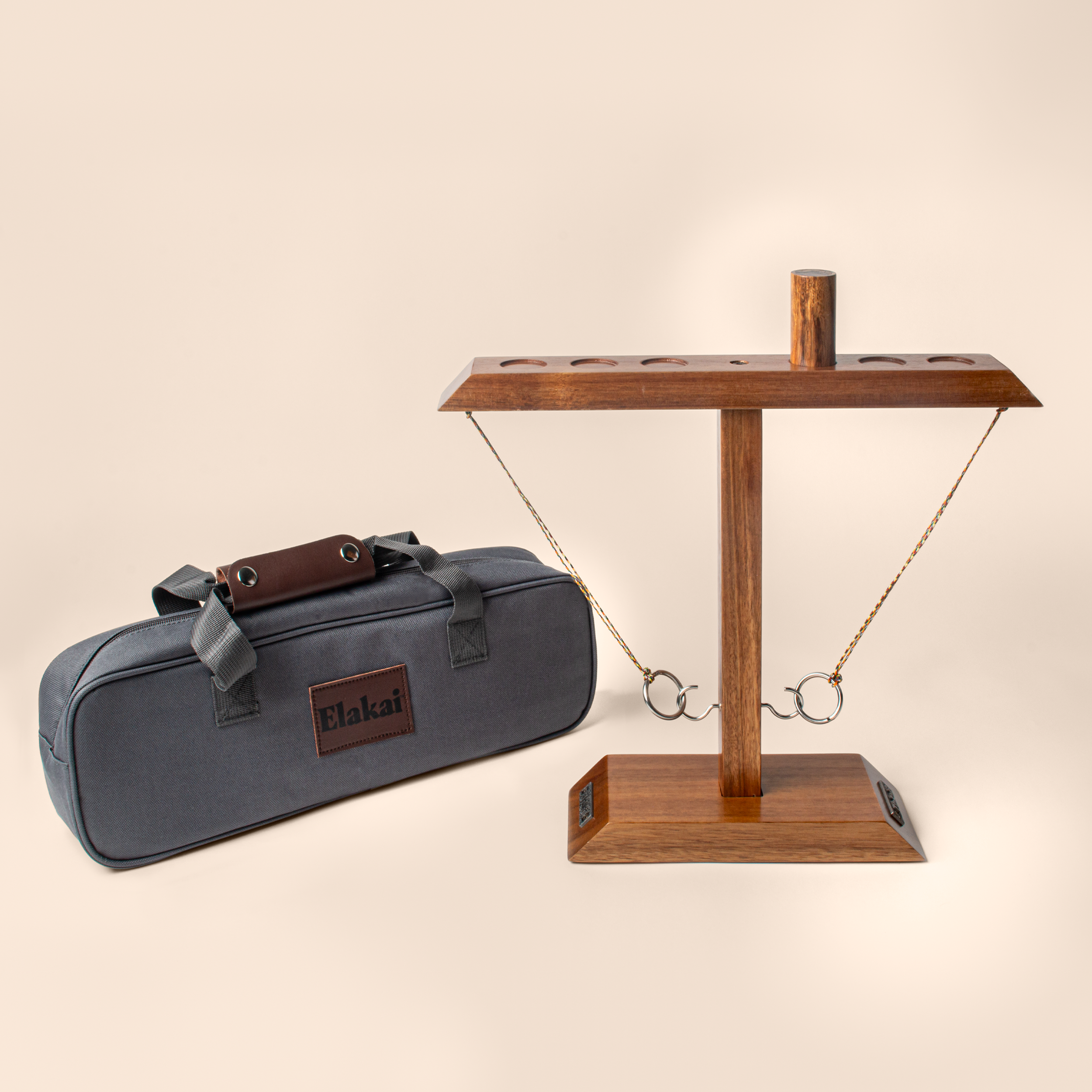 Elakai Globetrotter 2-Player Hook and Ring Game