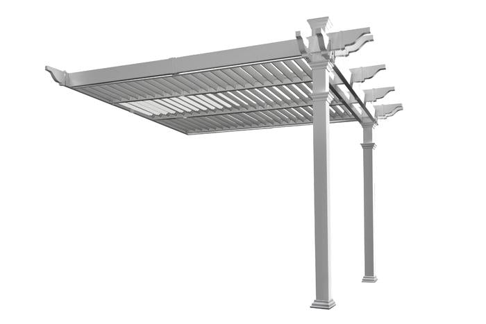 Vita 12'x12' Elysium Louvered Pergola