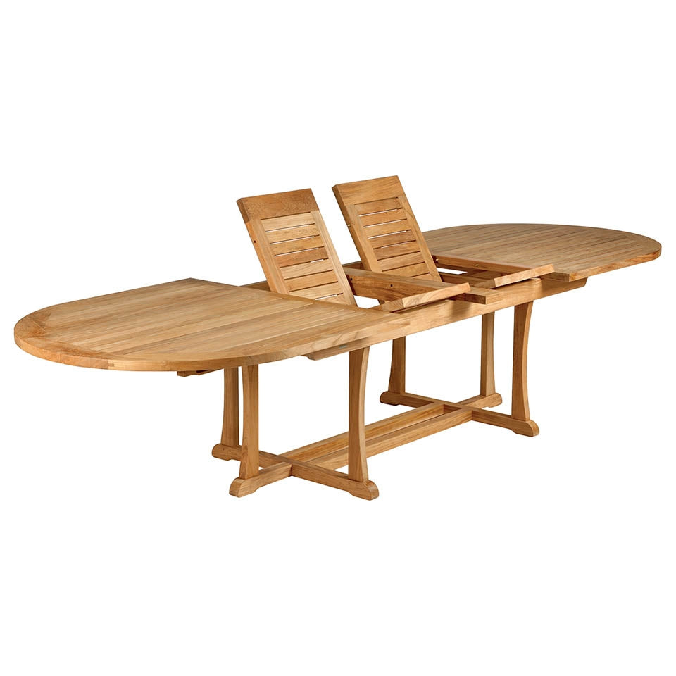 Barlow Tyrie Stirling Oval Extending Table - Thumbnail 2
