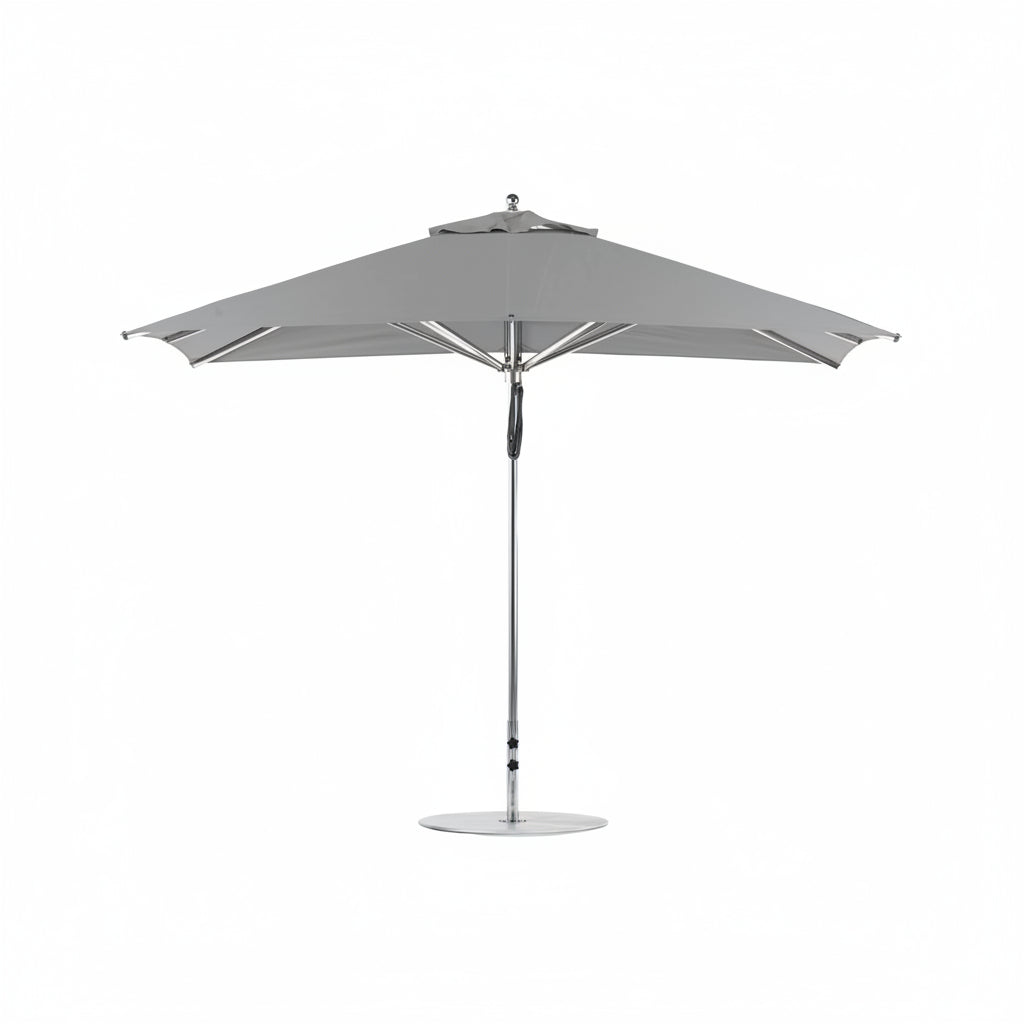 Ledge 8.5' x 11' Rectangle Pulley Premier Umbrella