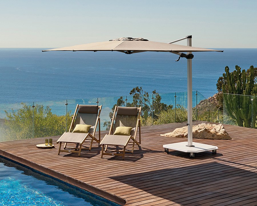 Jardinico JCP.301 Square 10' Sidepost Umbrella