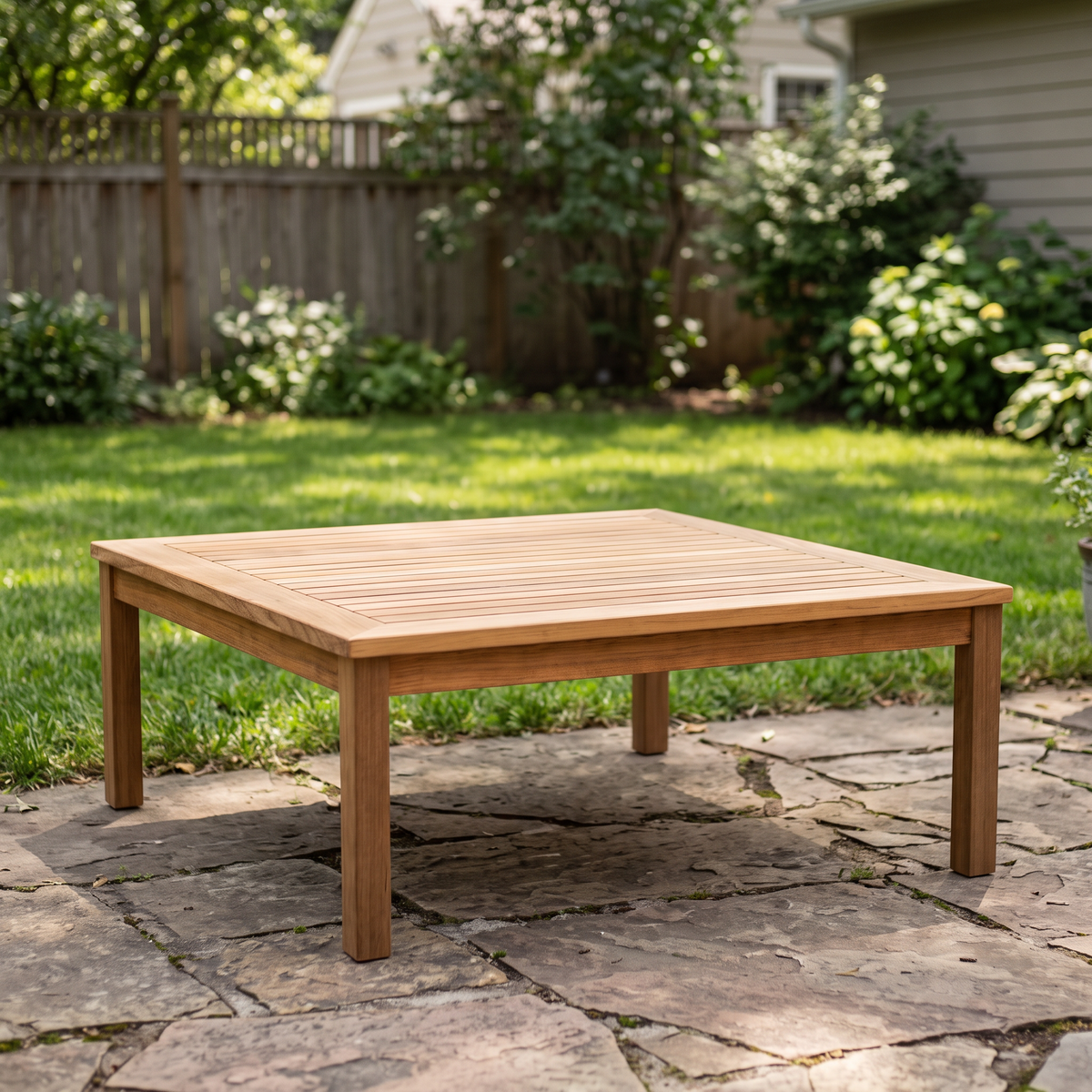 Kingsley Bate Classic teak 44-inch coffee table