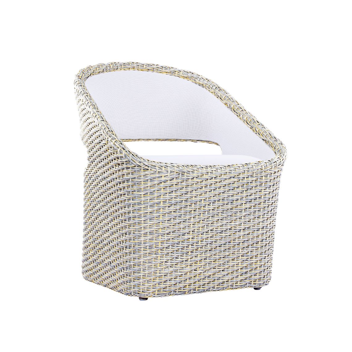 Kingsley Bate Biscayne Wicker Dining Armchair