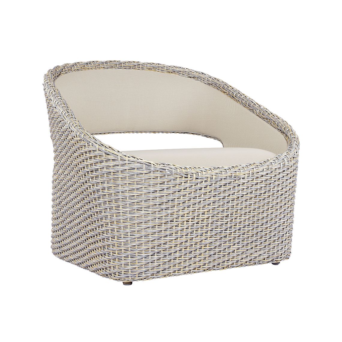 Kingsley Bate Biscayne Wicker Deep Seating Lounge Chair