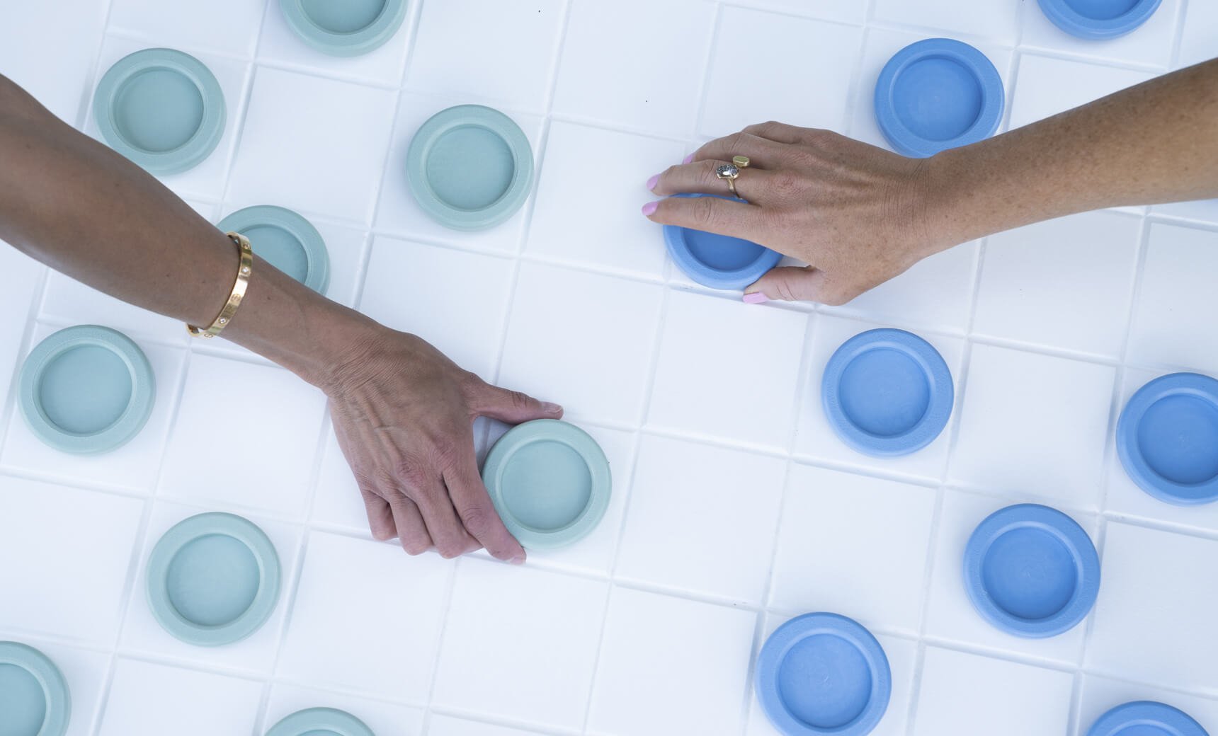 LEDGE Checkers & Tic Tac Toe