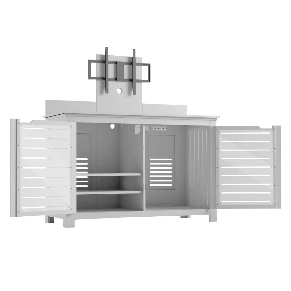 Bar Credenza with TV Mount