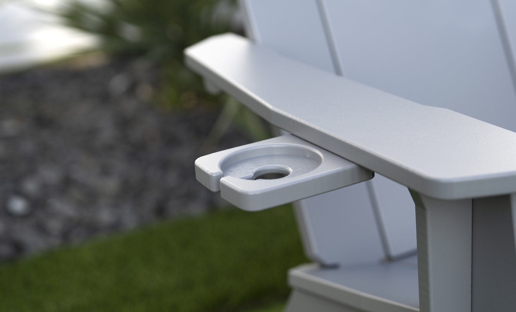 Mainstay Adirondack Swivel cup and wine glass holder