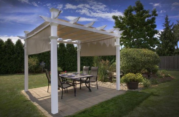Vita 10'x10' Malibu Canopy Pergola