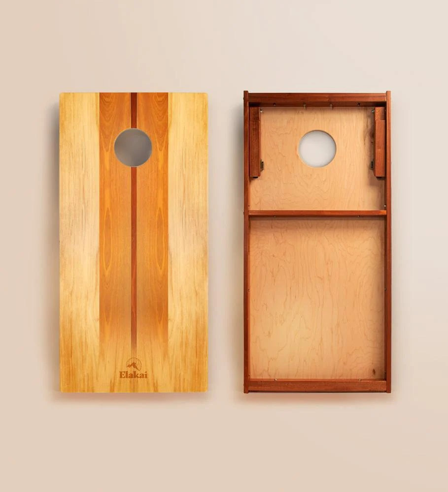Elakai Woody Cornhole Board Set