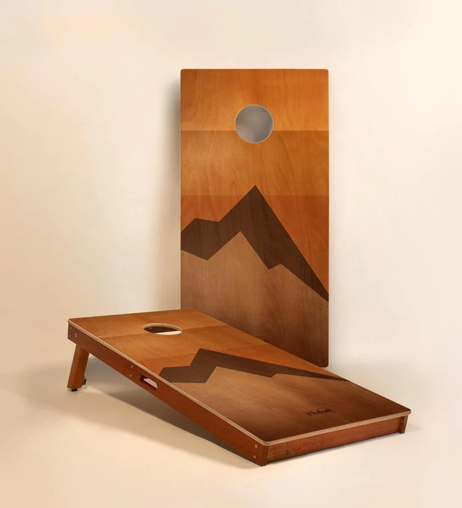 Retro Elakai Cornhole Board Set