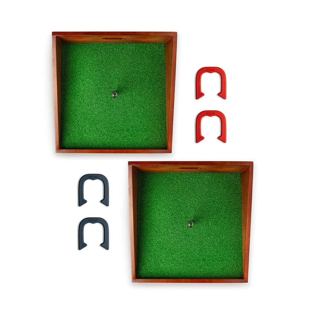 Elakai Mahogany Mini Horseshoe Set