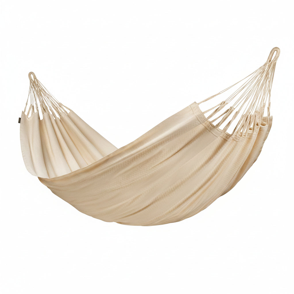 La Siesta Modesta Organic Cotton Double Classic Hammock - Latte