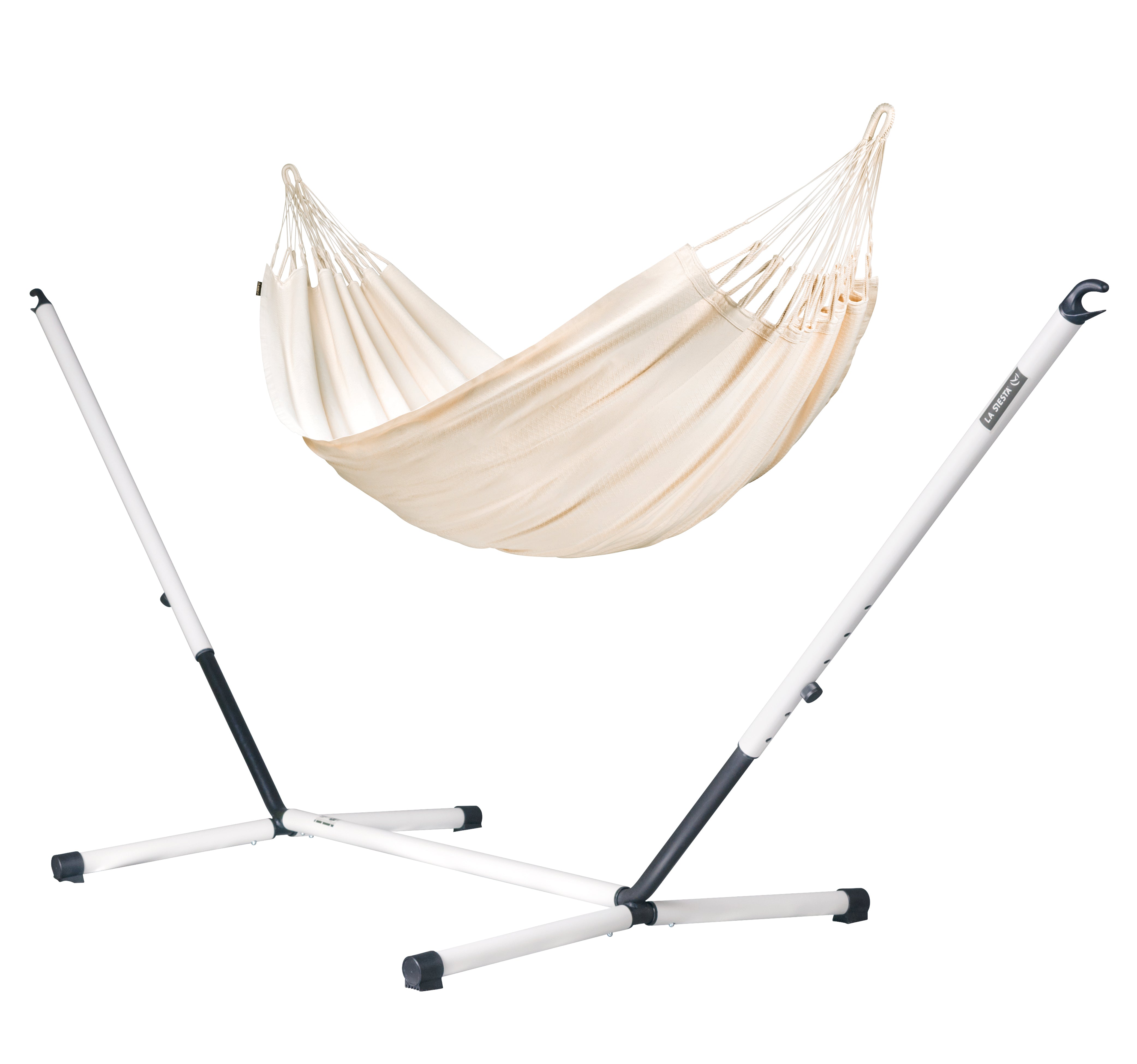 La Siesta Modesta Organic Cotton King-Size Classic Hammock - Latte