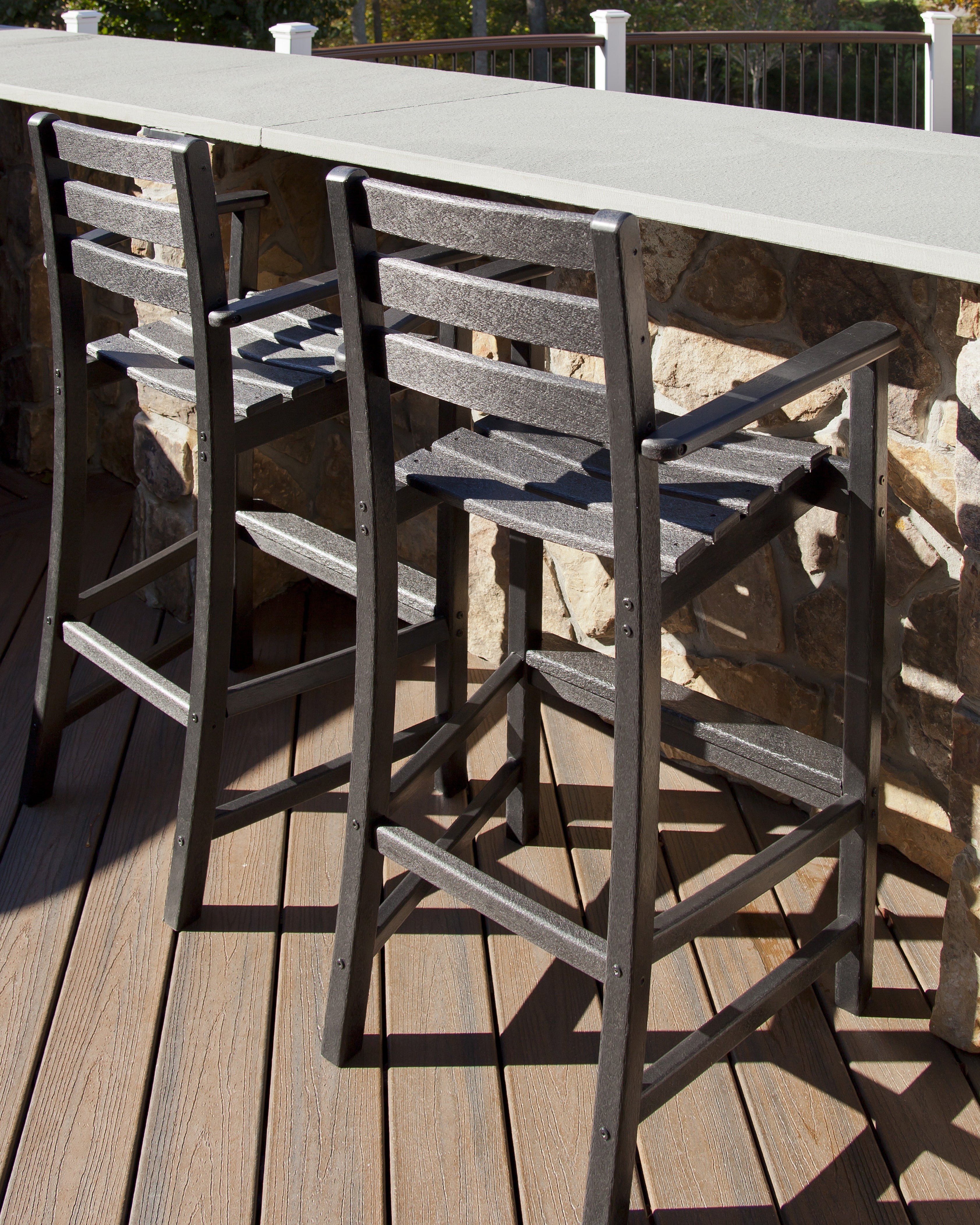 Trex® Outdoor Furniture™ Monterey Bay Bar Chair - Set of 2