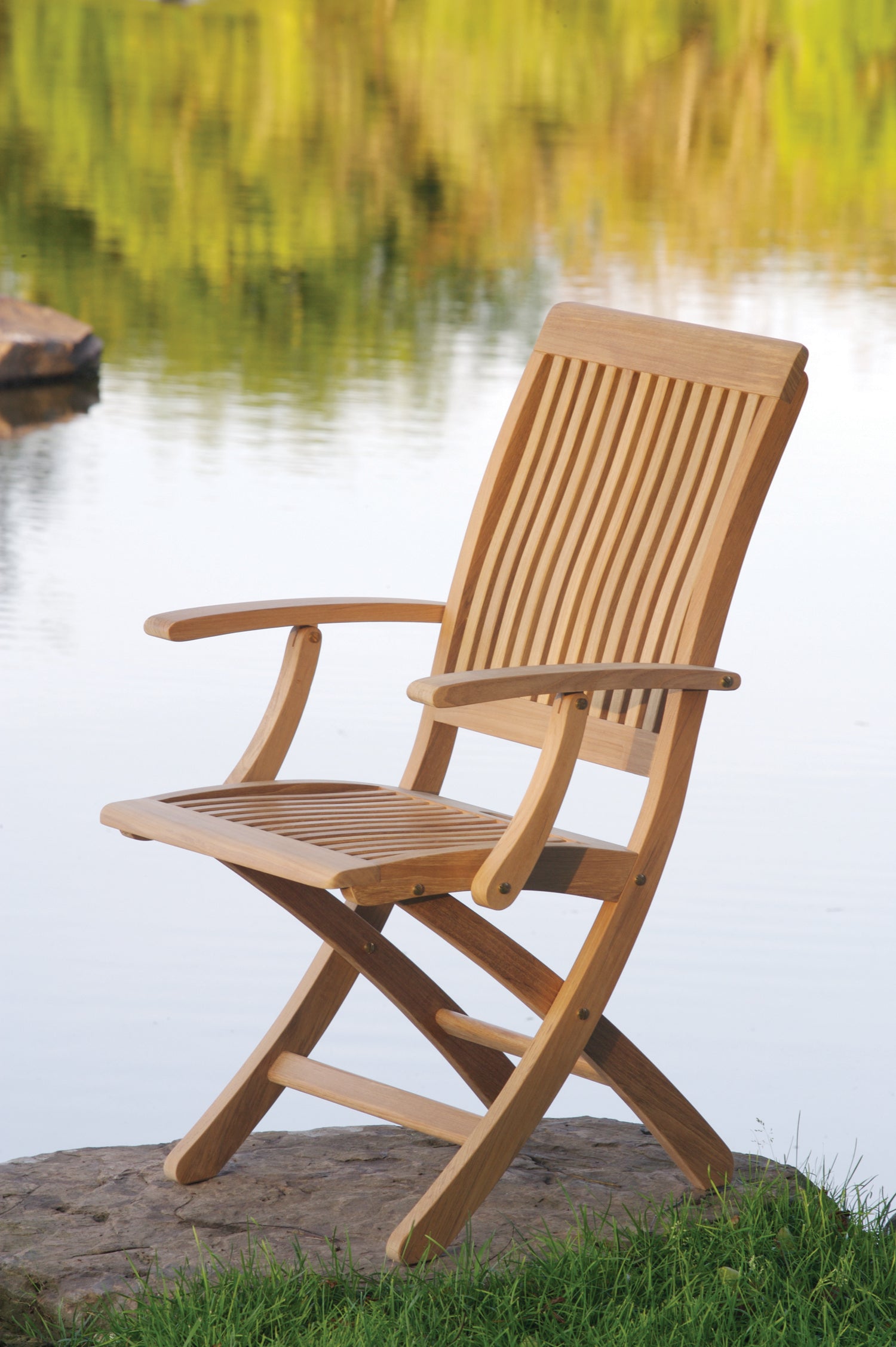Kingsley Bate Monterey Teak Folding Armchair