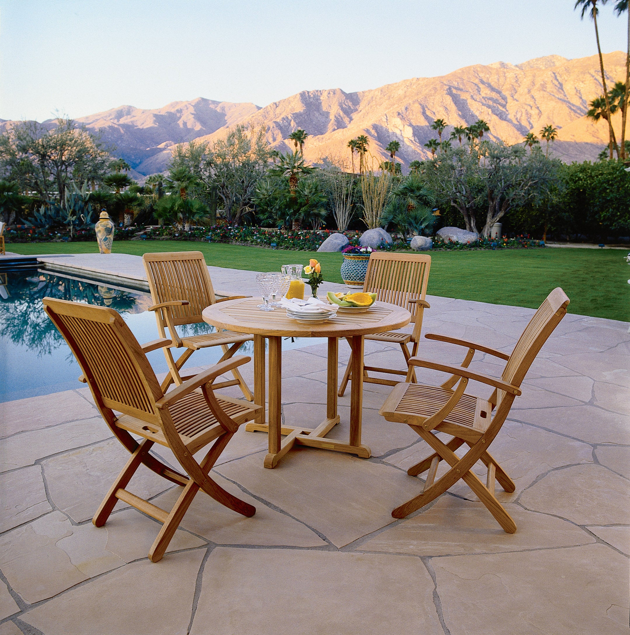 Kingsley Bate Monterey Teak Folding Set
