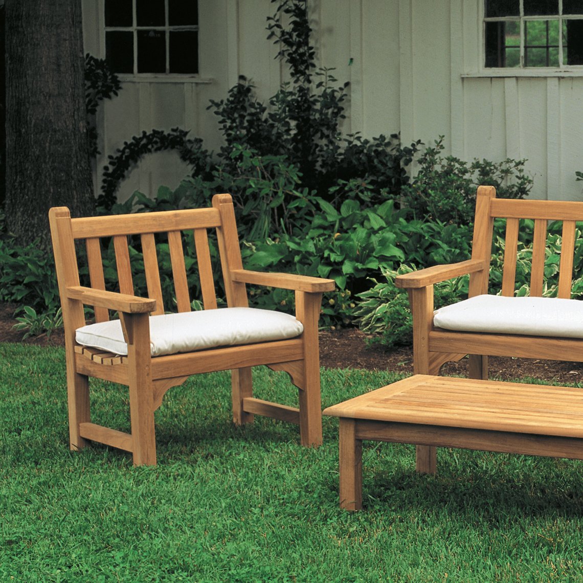 Kingsley Bate Dunbarton Teak Garden Armchair