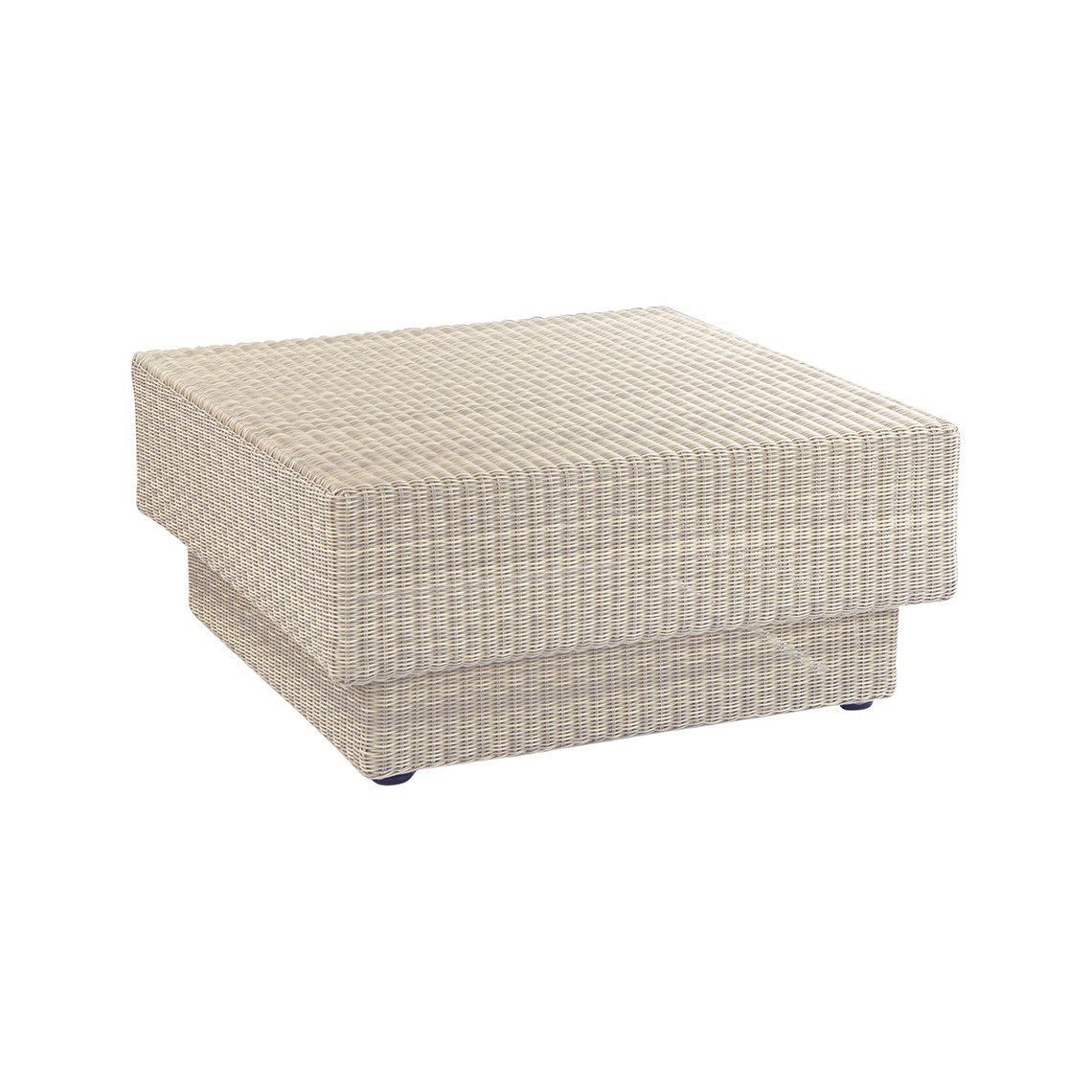 Kingsley Bate Westport Wicker 32" Square Coffee Table