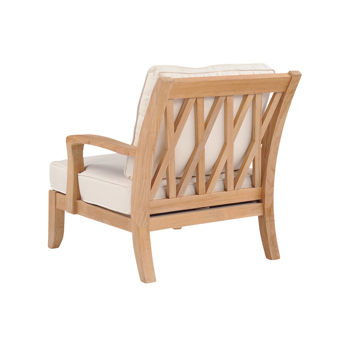 Kingsley Bate Somerset Teak Deep Seating Lounge Chair 1