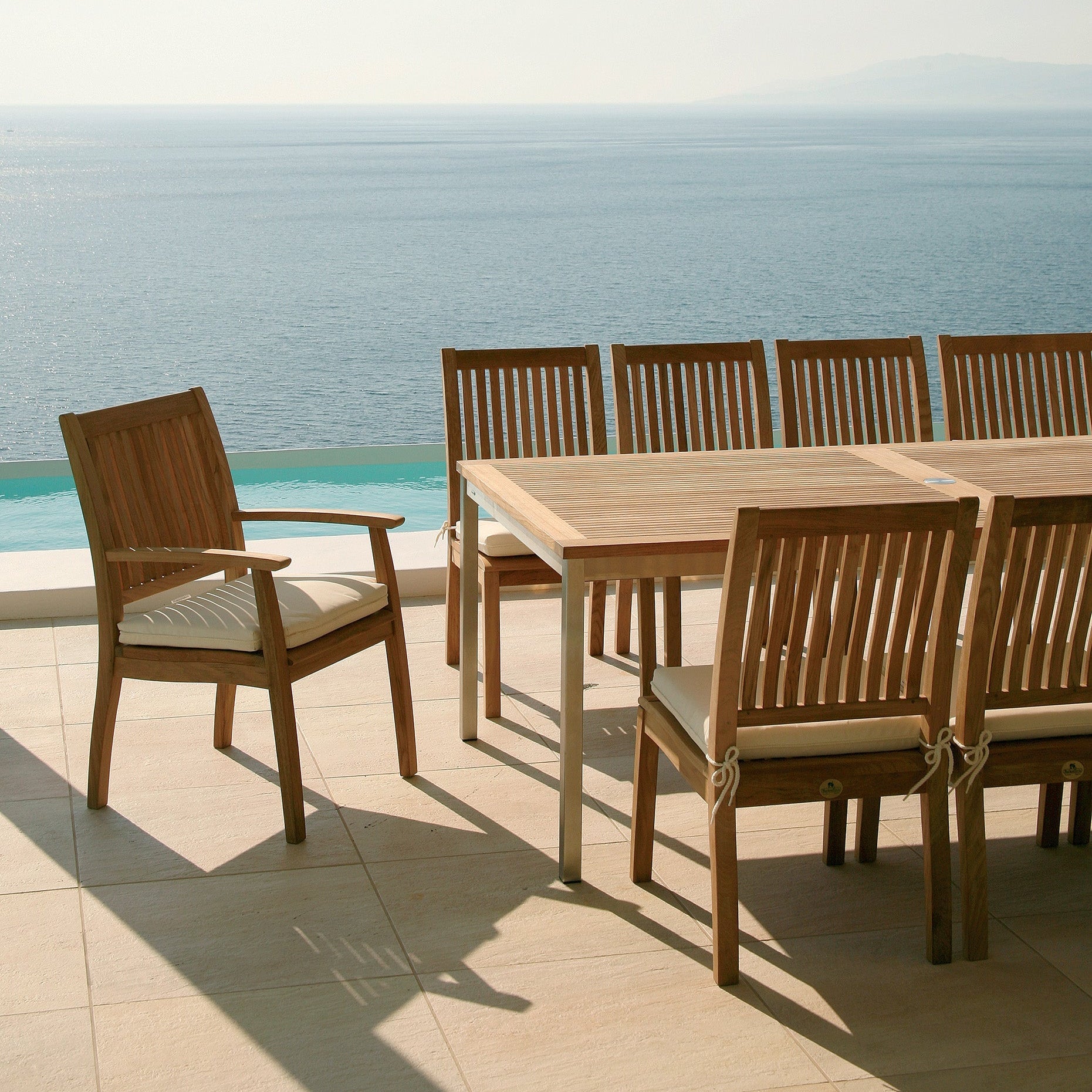 Barlow Tyrie Monaco Teak Side Chair