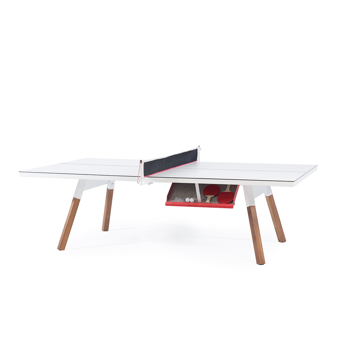 Standard Ping Pong Table - White