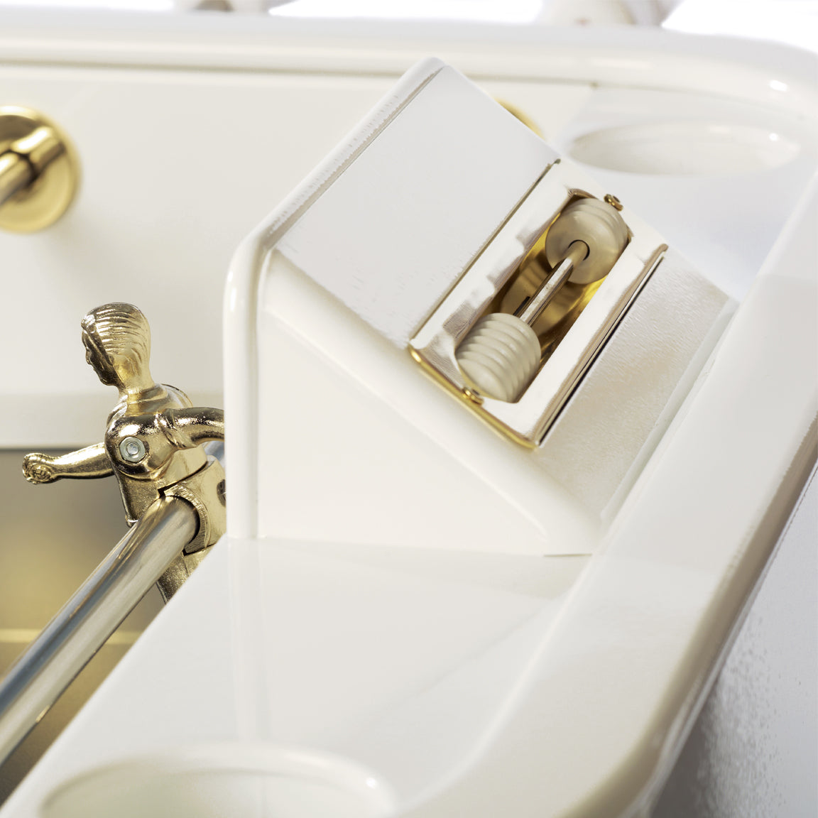 RS2 Foosball Table - White and Gold