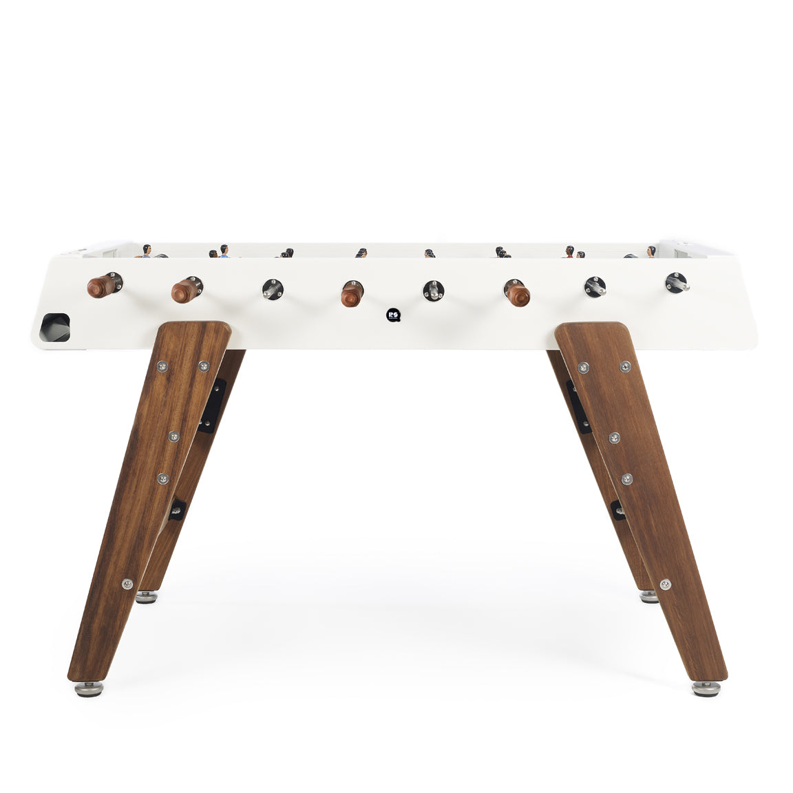 RS3 Wood Foosball Table - White with Green Field