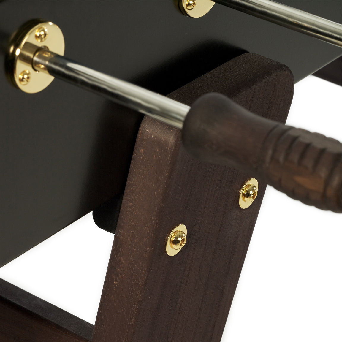 RS3 Wood Foosball Table - Black and Gold