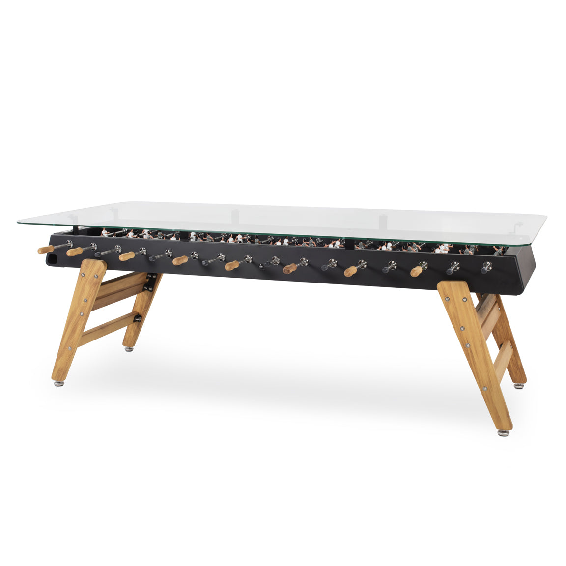 RS Max 8 Player Foosball Dining Table - Black