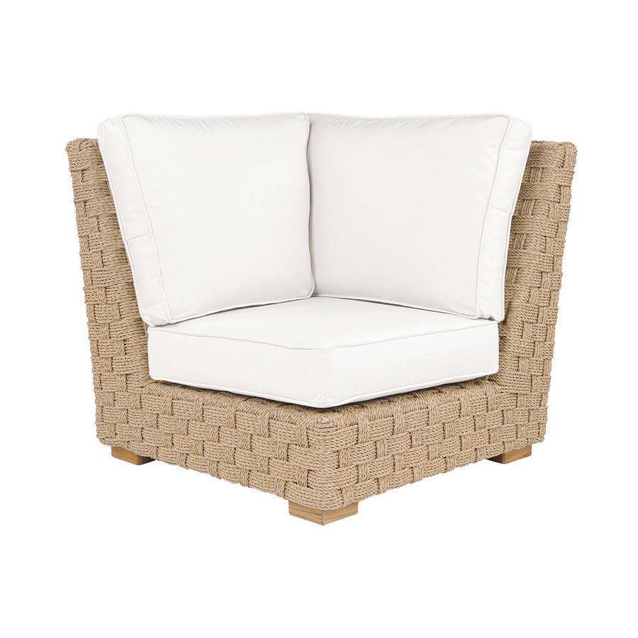 St. Barts Wicker Sectional Corner Chair