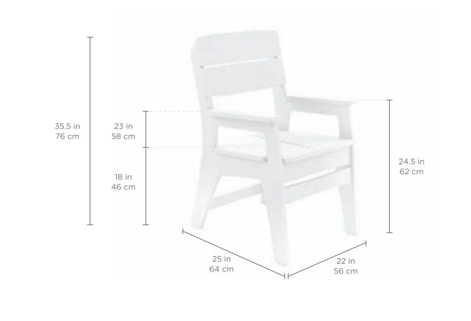 LEDGE Mainstay Dining Armchair