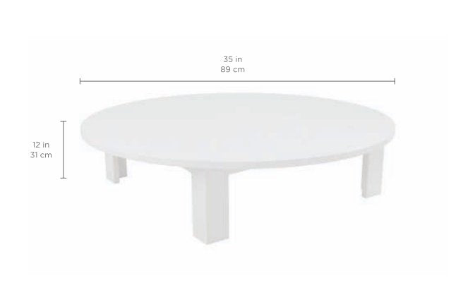 LEDGE Mainstay Round Coffee Table
