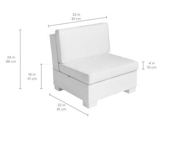 LEDGE Signature Middle Sectional