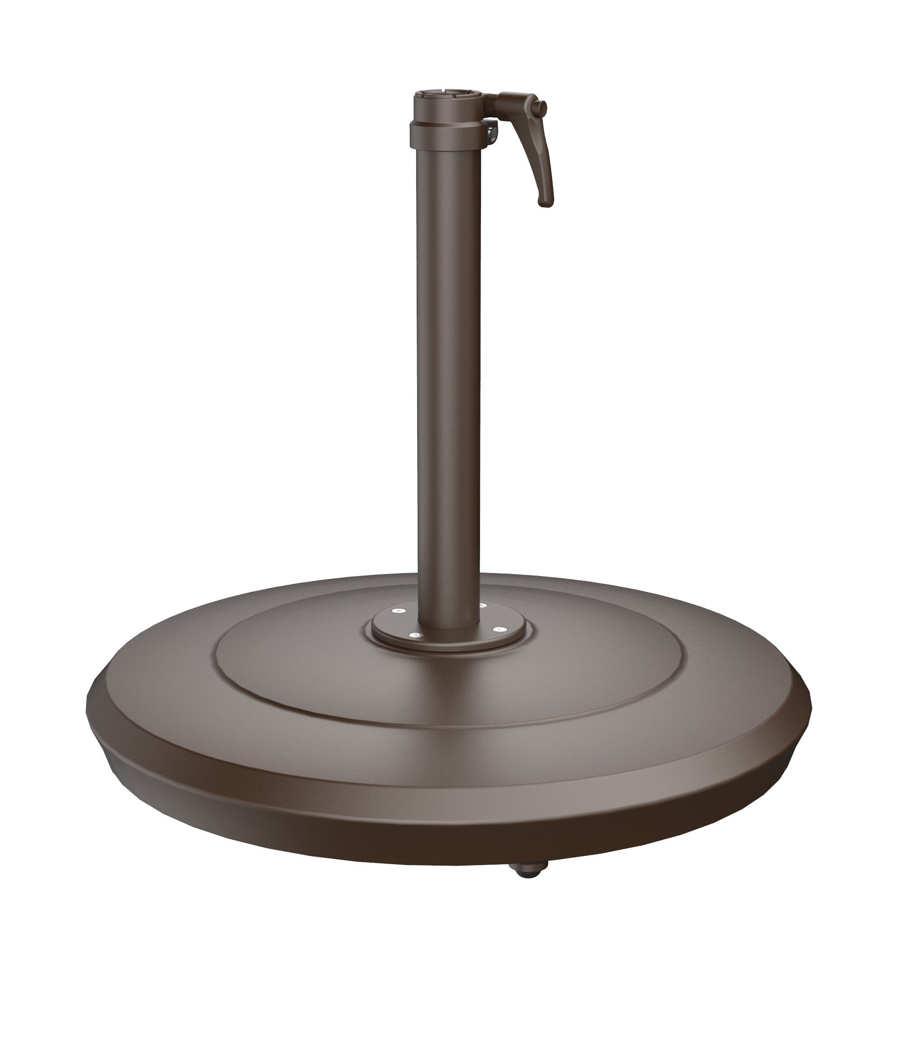 Shademaker 100 lbs Aurora Cast Aluminum Round Base with Wheels