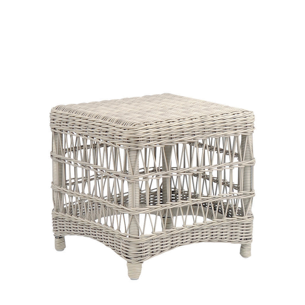 Kingsley Bate Southampton Wicker Side Table/Stool