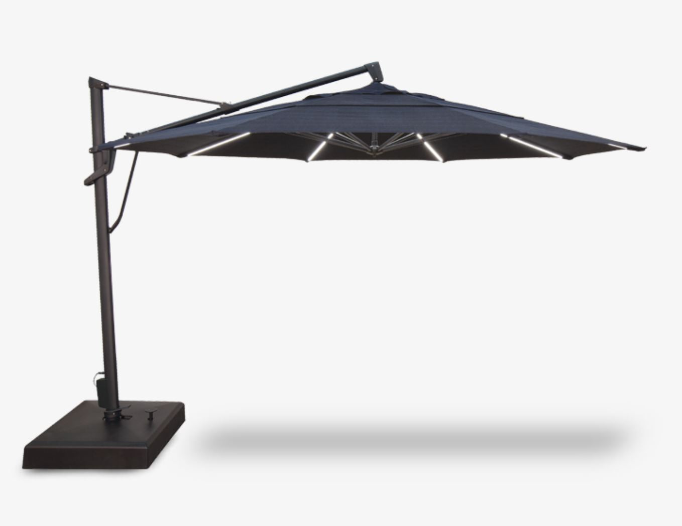 Treasure Garden 13' Octagon Starlux AKZ Cantilever Patio Umbrella