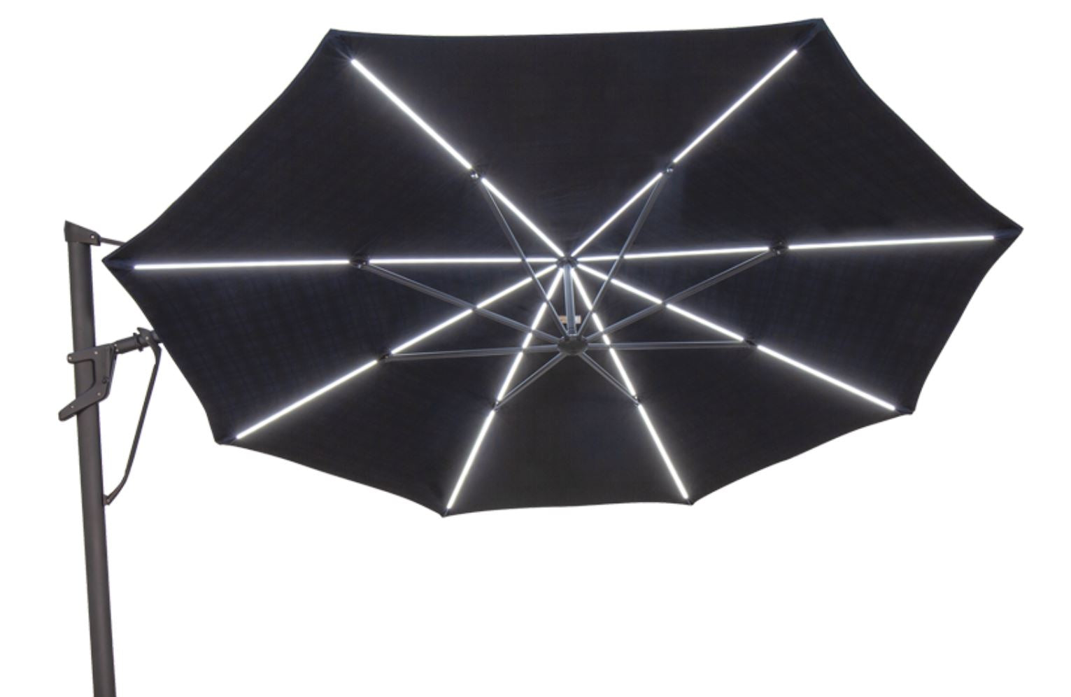 Treasure Garden 13' Octagon Starlux AKZ Cantilever Patio Umbrella