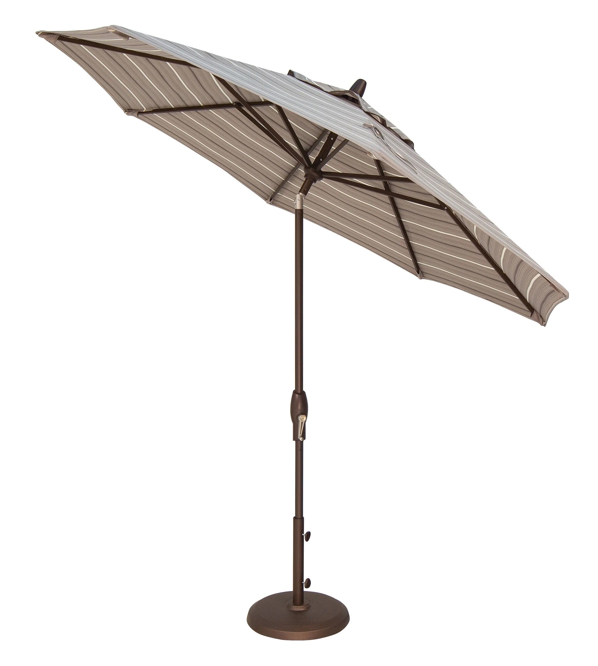 Treasure Garden 9' Octagon Collar Tilt Umbrella