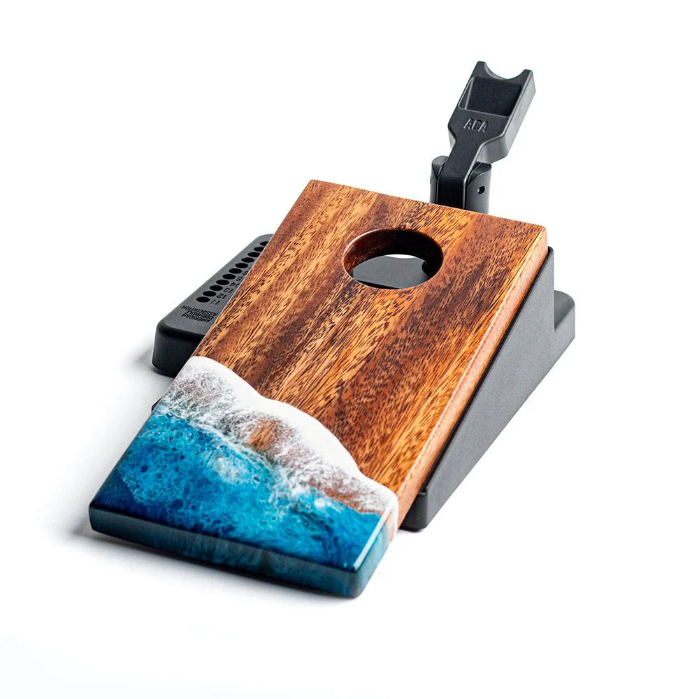 Elakai Beach Epoxy Resin Mini Tabletop Cornhole Game