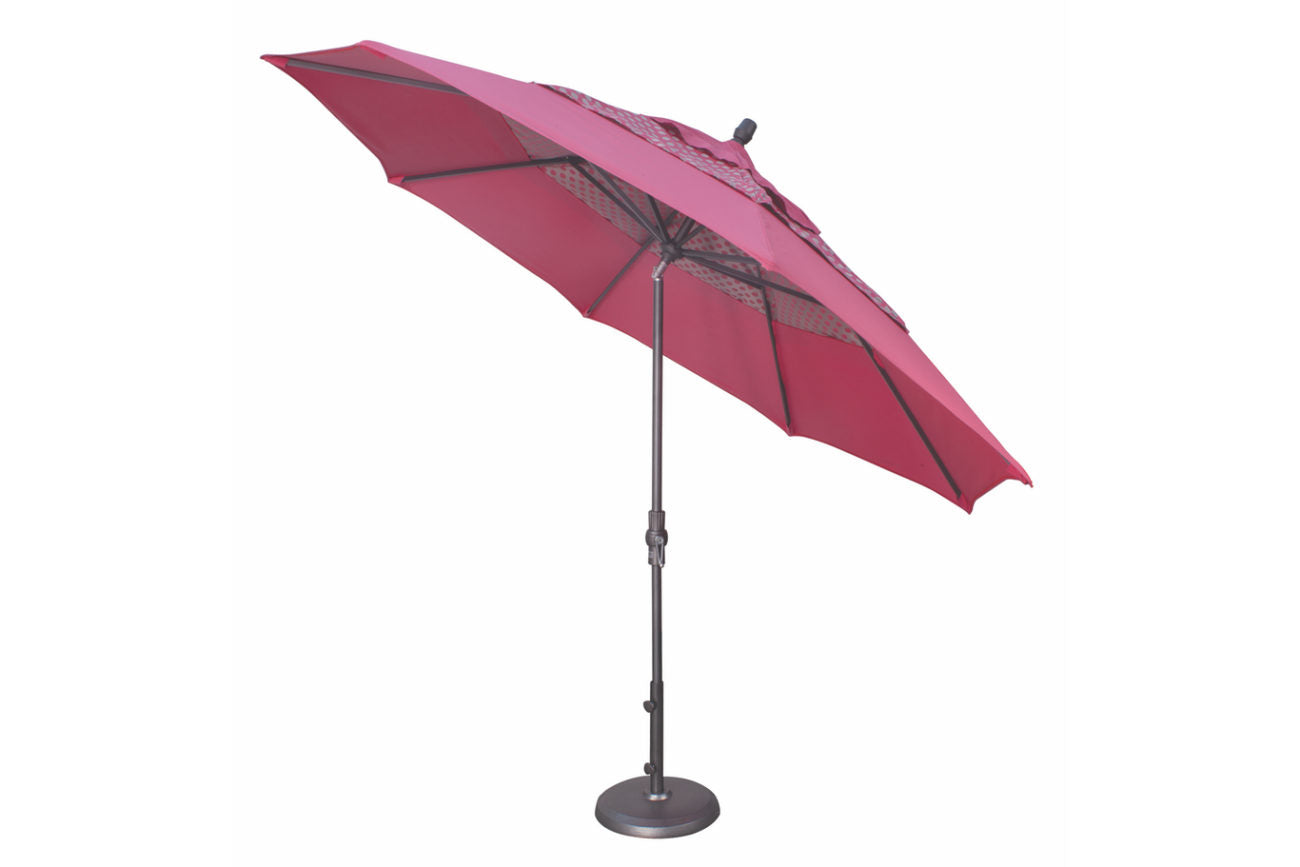 Treasure Garden 11' Octagon Collar Tilt Market Umbrella