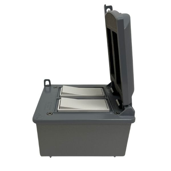 Outdoor Double Channel Wall Switch