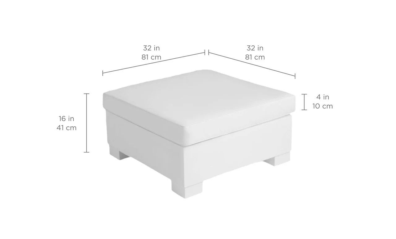 LEDGE Signature Sectional Ottoman