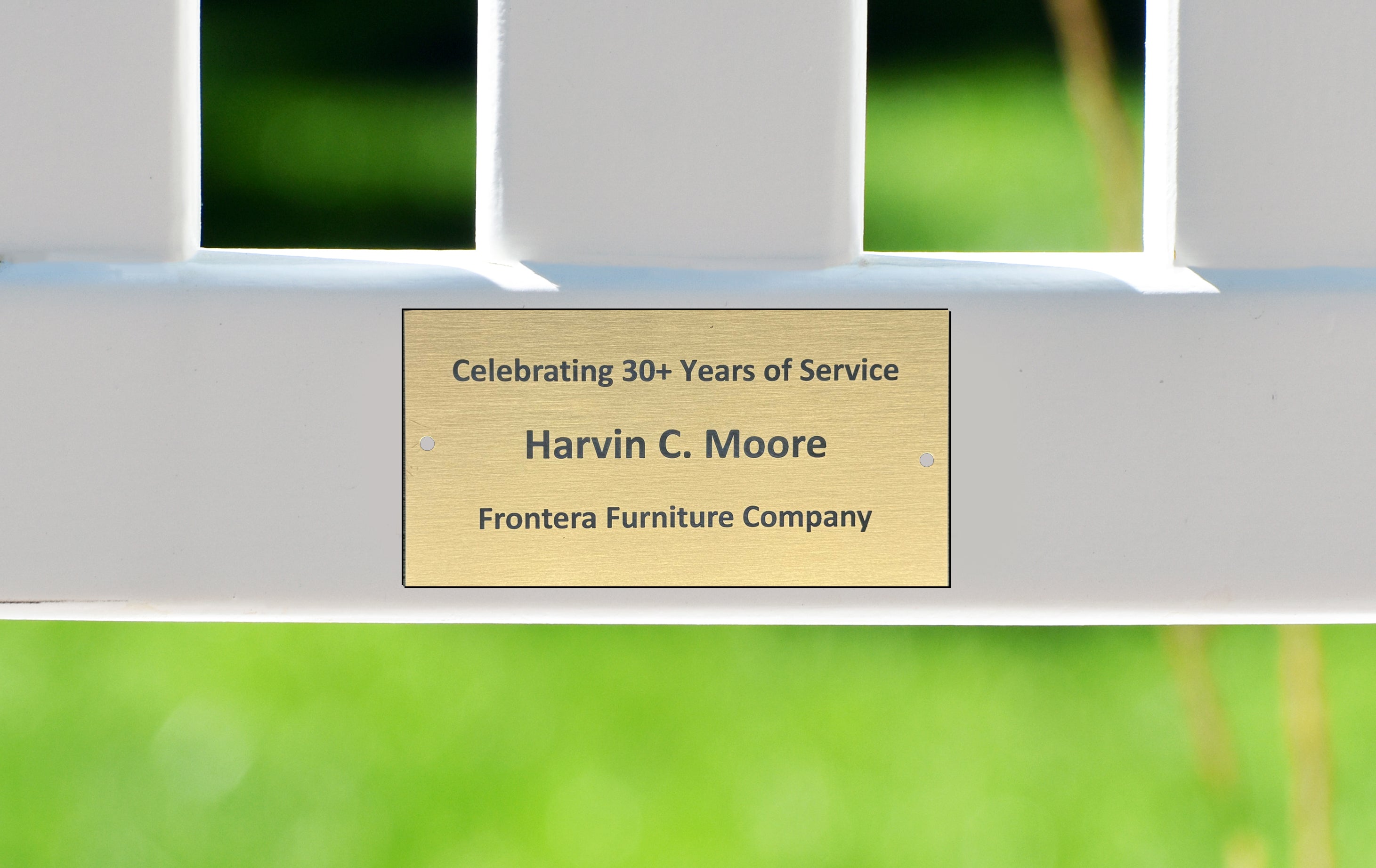 Commemorative Plaque