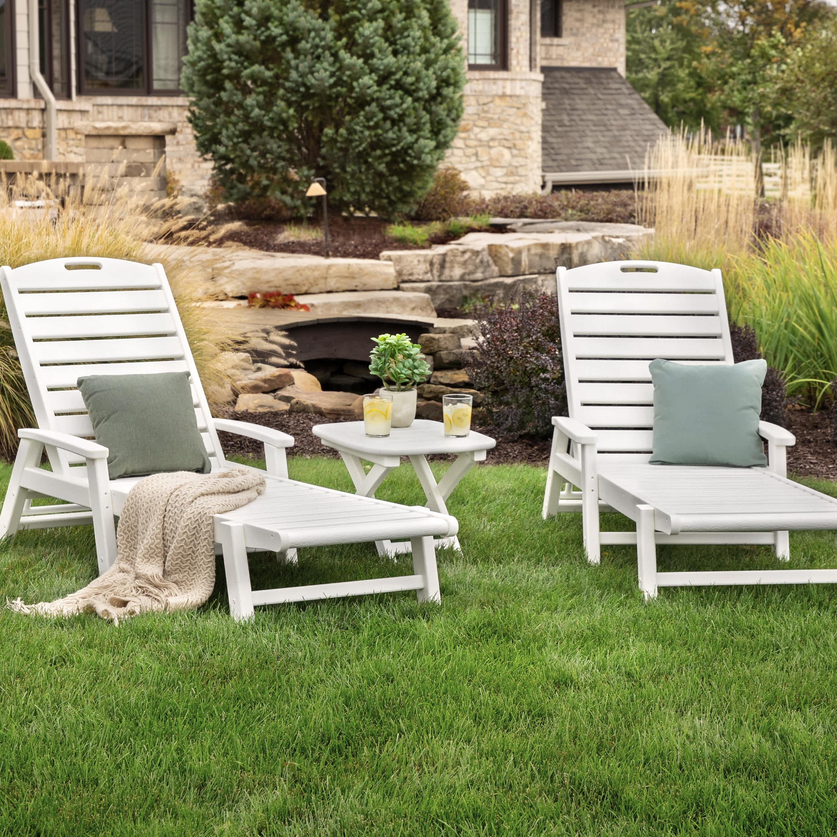 Trex® Outdoor Furniture™ Yacht Club 3-Piece Chaise Ensemble