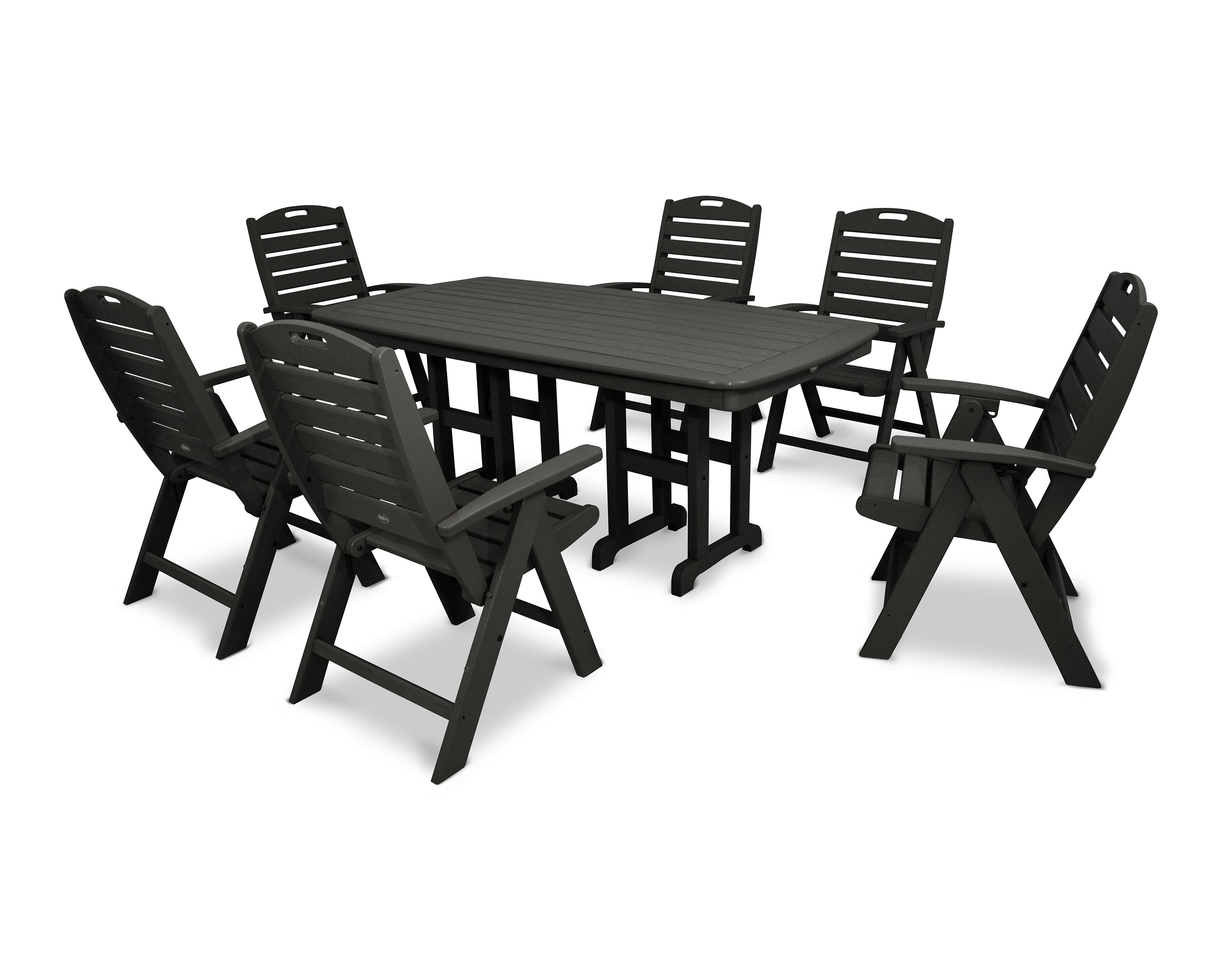 Trex® Outdoor Furniture™ Yacht Club Highback 7-Piece Dining Ensemble