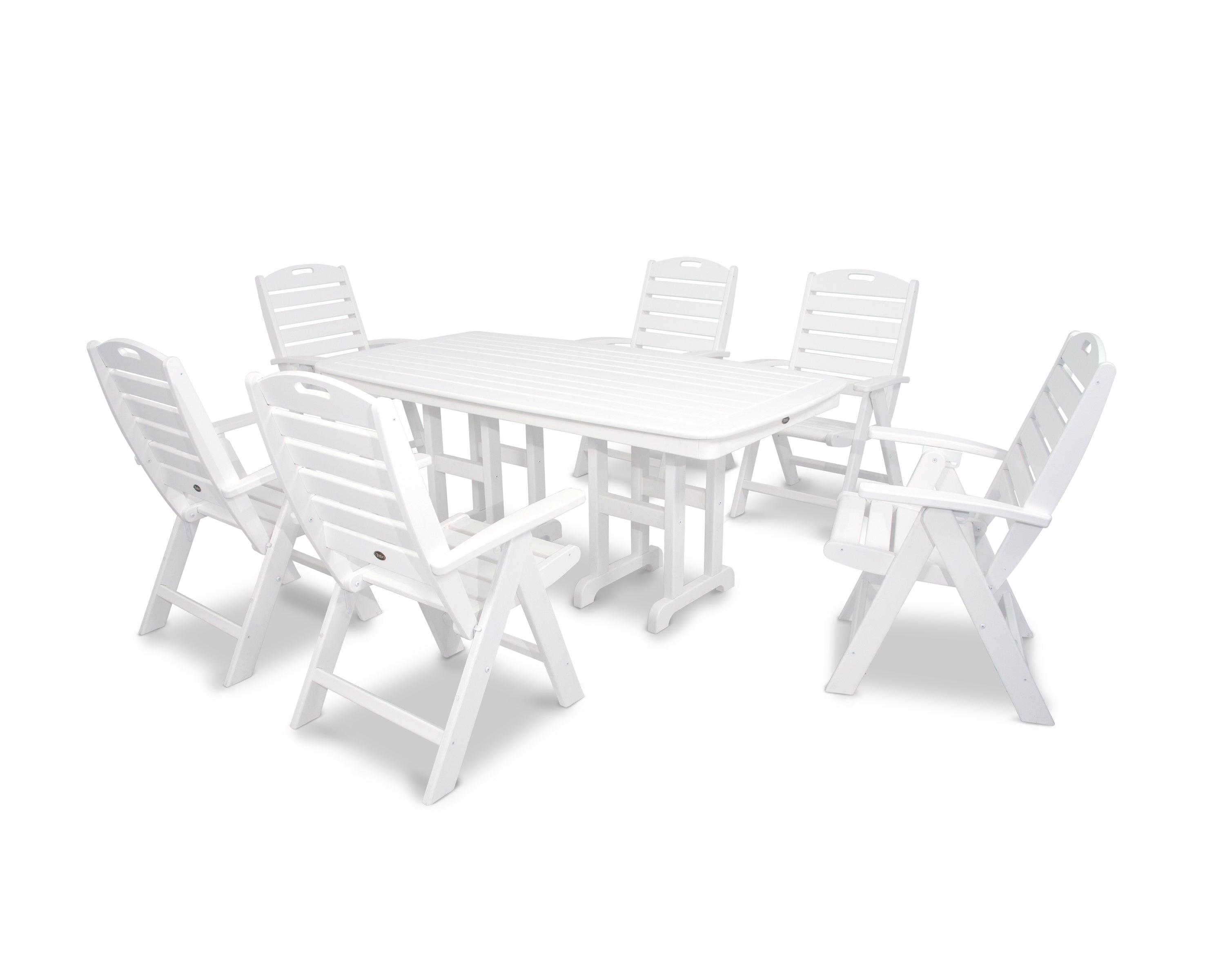 Trex® Outdoor Furniture™ Yacht Club Highback 7-Piece Dining Ensemble