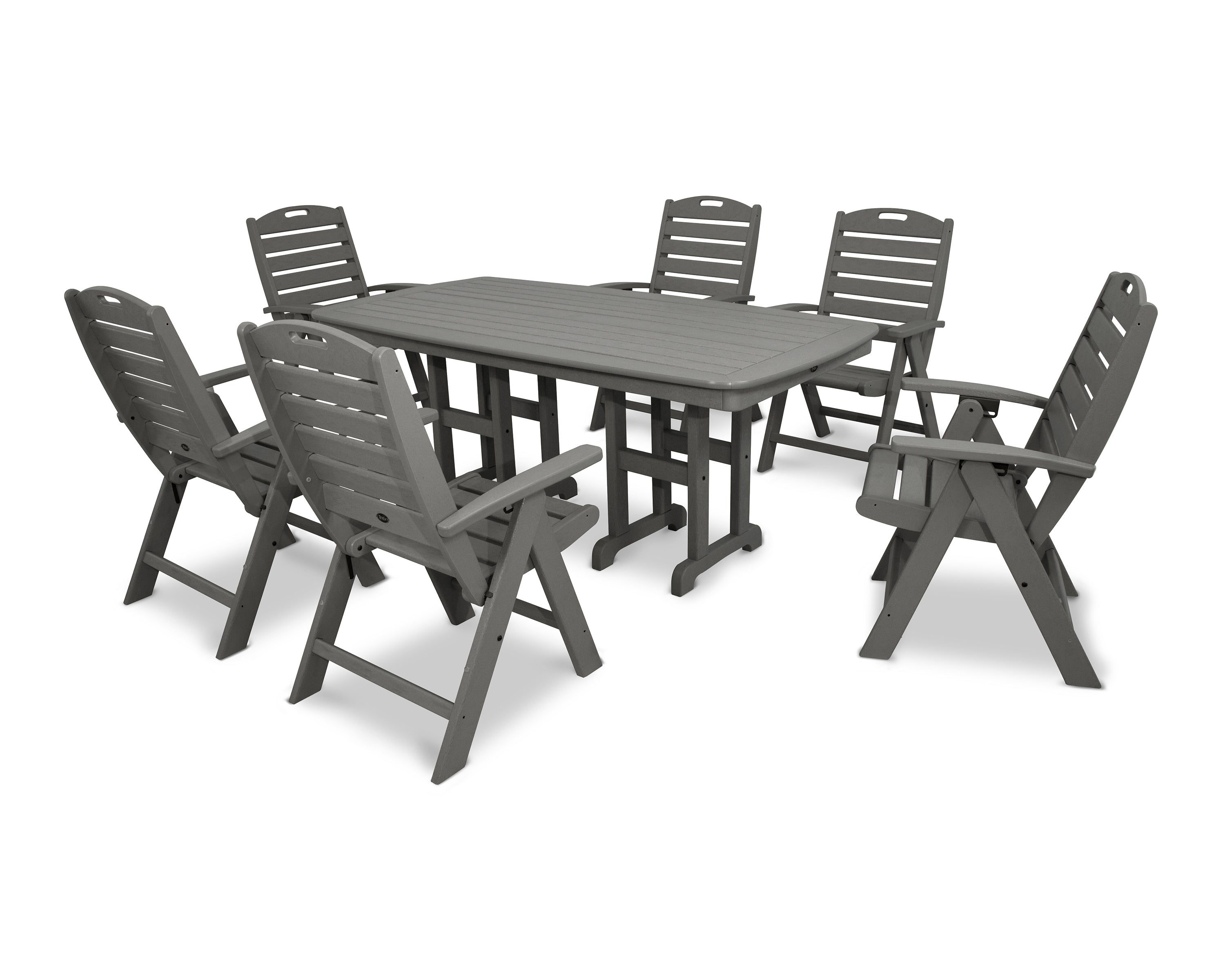 Trex® Outdoor Furniture™ Yacht Club Highback 7-Piece Dining Ensemble