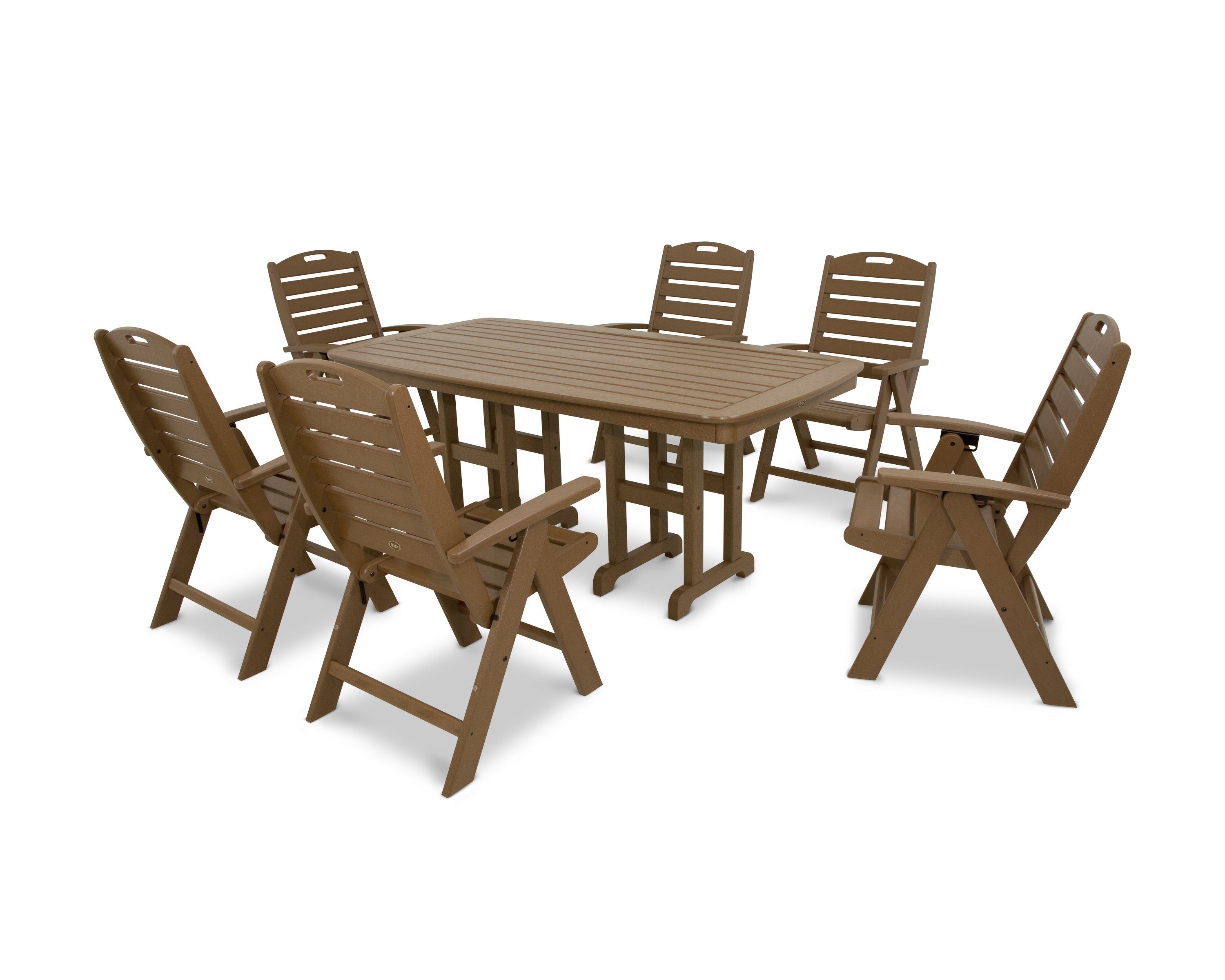 Trex® Outdoor Furniture™ Yacht Club Highback 7-Piece Dining Ensemble